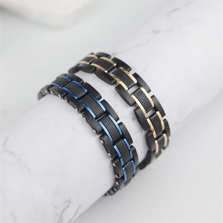 Dual-Tone Industrial Link Bracelet – Stainless Steel Heavy Chain best Dual-Tone Industrial Link Bracelet – Stainless Steel Heavy Chain best